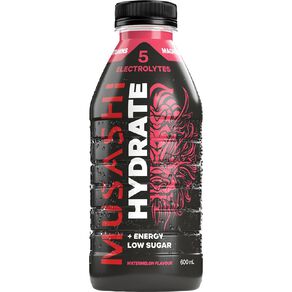 Musashi Hydrate Watermelon 600ml