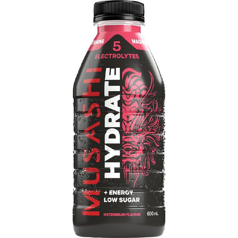 Musashi Hydrate Watermelon 600ml, , hi-res
