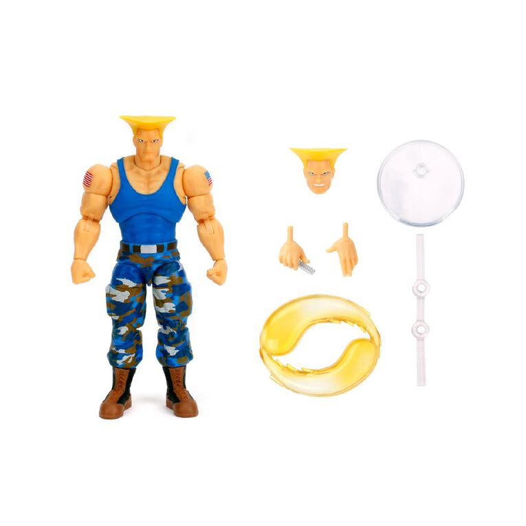 Street Fighter II Guile 6 Inch Figure, , hi-res