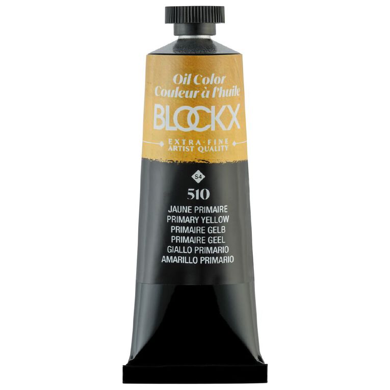 BLOCKX Oil Tube 35ml S4 510 Primary Yellow, , hi-res