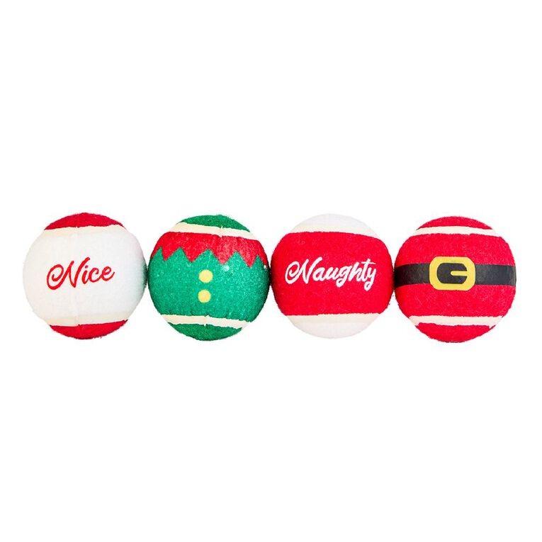 Wonderland Pet Fetch Balls 4 Pack, , hi-res