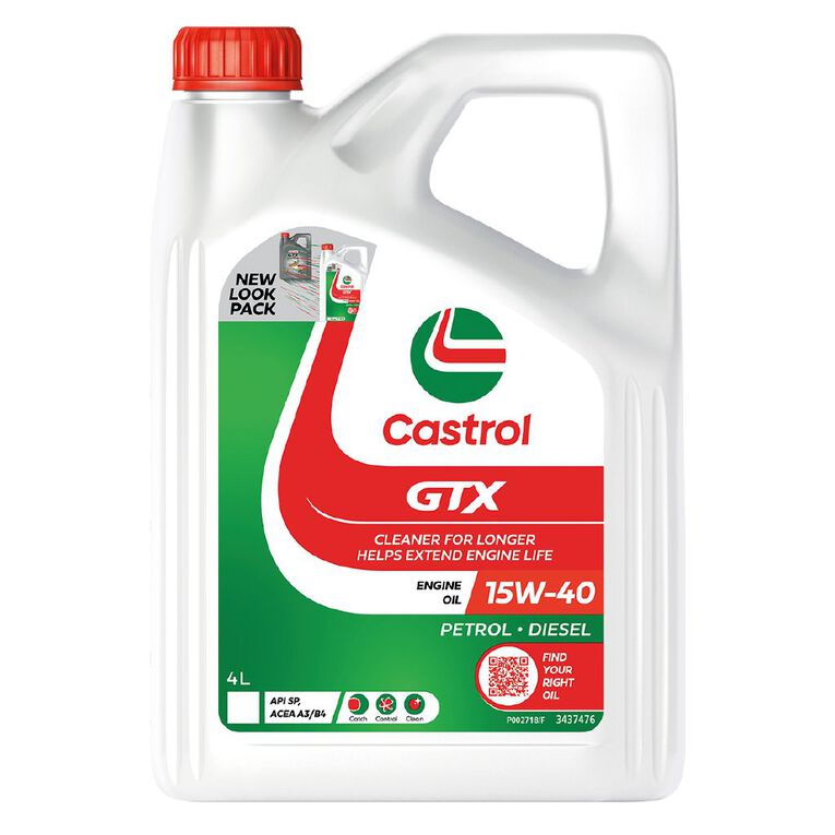 Castrol GTX 15W-40 3X 4L, , hi-res
