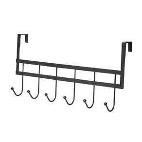 Living & Co Over The Door Hook Black