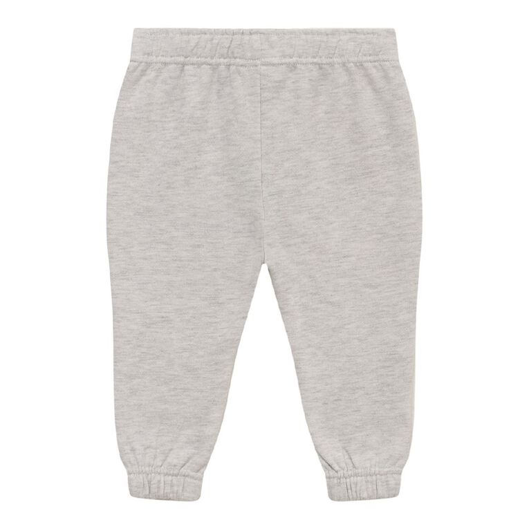 Young Original Babies' Plain Trackpant, Grey Light, hi-res