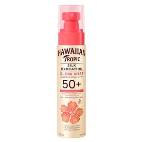 Hawaiian Tropic Glow Mist Sunscreen Spray SPF50+ 100ml