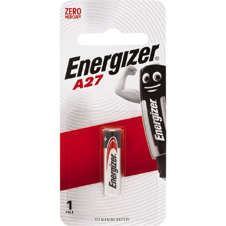 Energizer Alkaline Button Battery A27 12 Volt