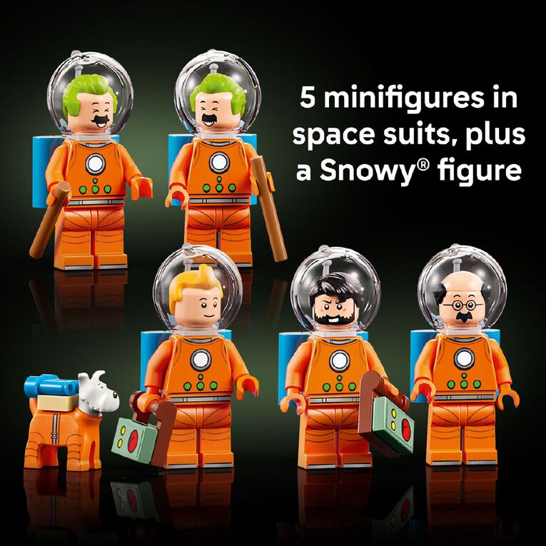 LEGO IDEAS Tintin Moon Rocket 21367, , hi-res