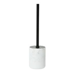 Living & Co Toilet Brush Marble Look White