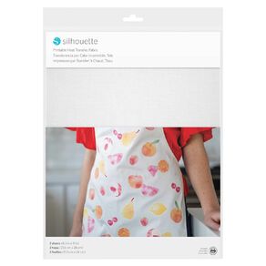 Silhouette Printable Heat Transfer Fabric 8.5 x 11 inch 2 Sheets