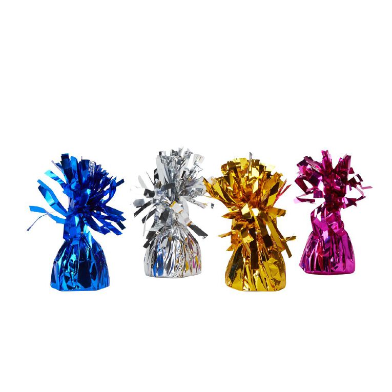 Hoorah Foil Balloon Weight 4 inch, , hi-res