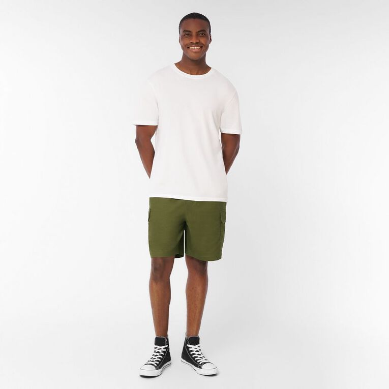 H&H Men's Cargo Shorts, Green, hi-res