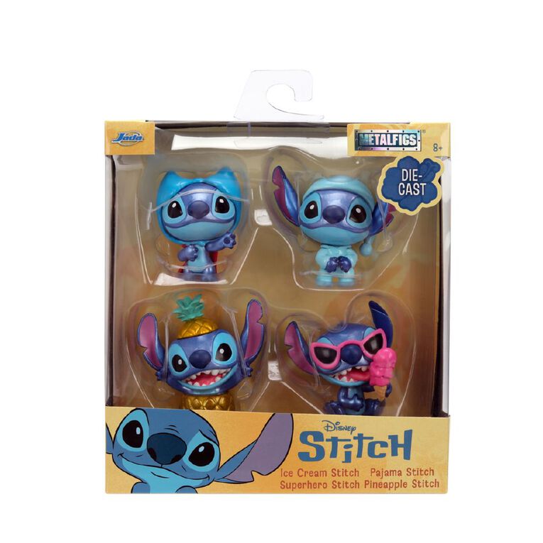 Stitch Metalfigs 2.5 Inch 4 Pack, , hi-res