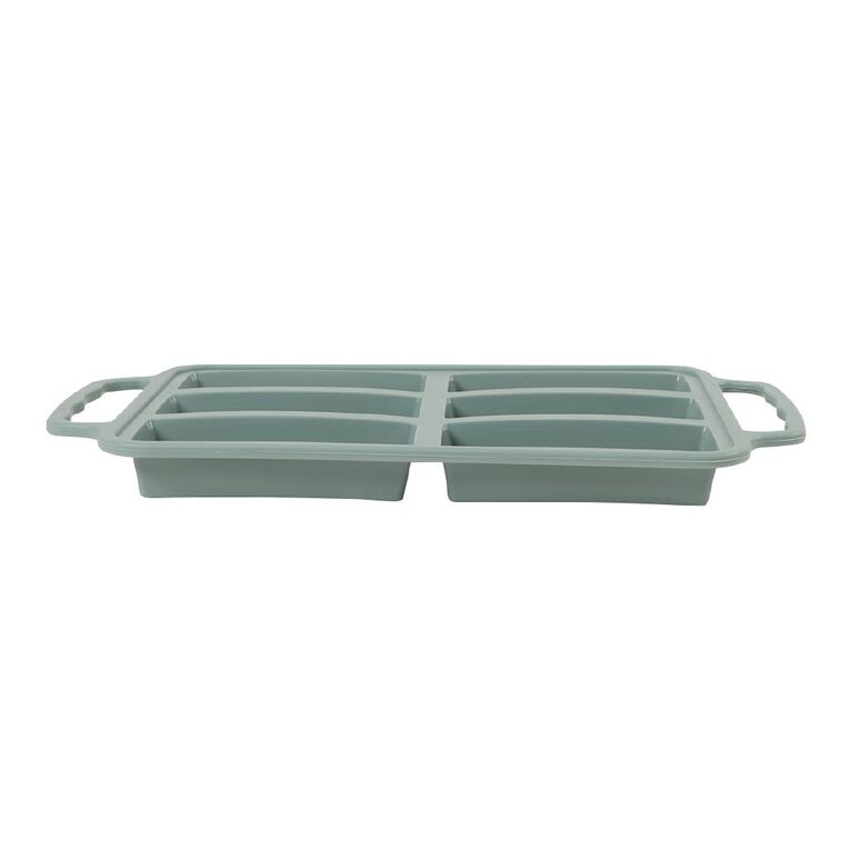 Living & Co Silicone Mini Loaf Pan Sage, , hi-res