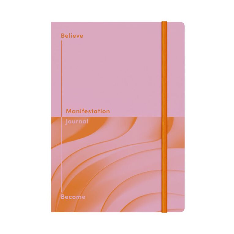 Manifestation Journal Believe & Become A5, , hi-res