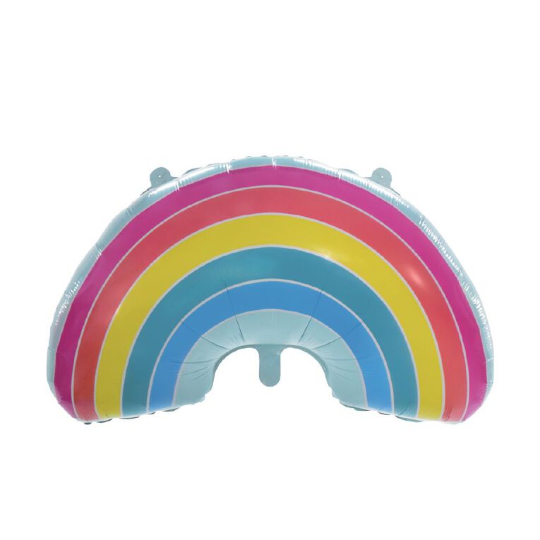 Party Inc Foil Rainbow Balloon, , hi-res