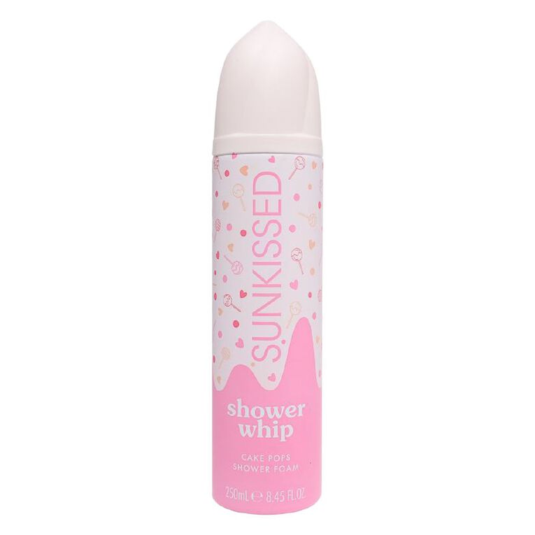 Sunkissed Shower Whip Cake Pops 250ml, , hi-res