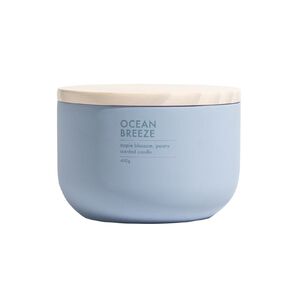 Living & Co Concrete Scented Candle Ocean Breeze 400g