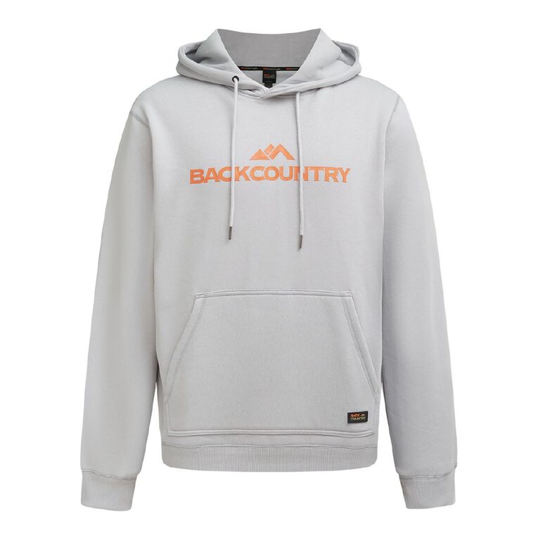 Back Country Men's Fleece Hoodie, Grey Light, hi-res