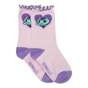Gabby's Dollhouse Heart Sprinkles 2 Pack Crew Socks