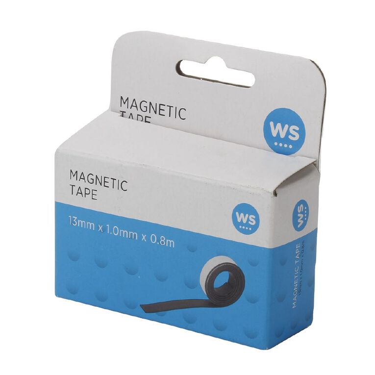 WS Magnetic Strip 1.3cm x 80cm Black, , hi-res