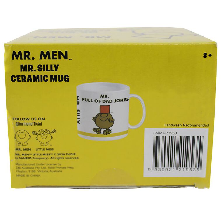 Mr Men Mr Silly Ceramic Mug, , hi-res