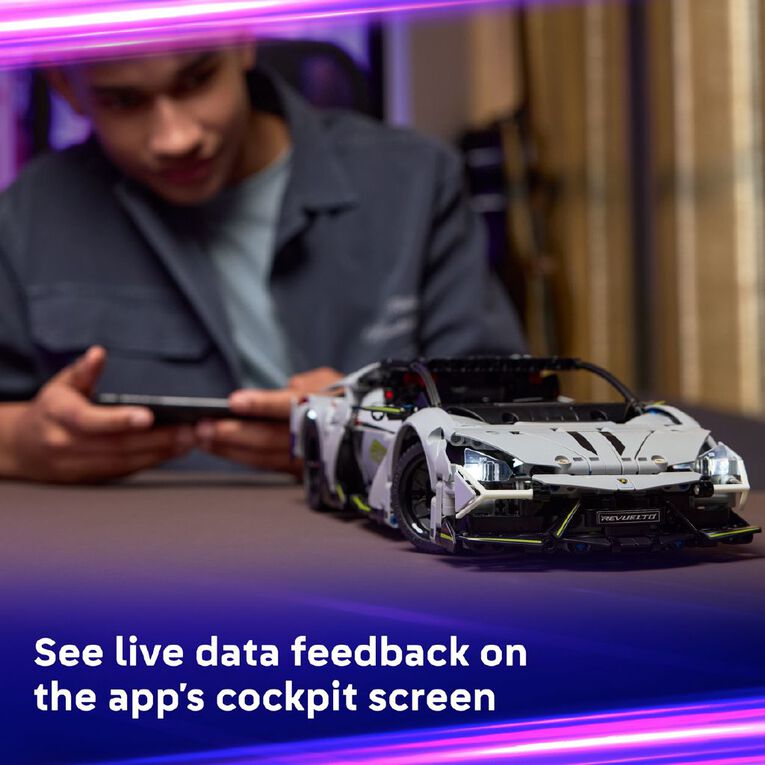 LEGO Technic Lamborghini Revuelto Super Sports Car 42214, , hi-res