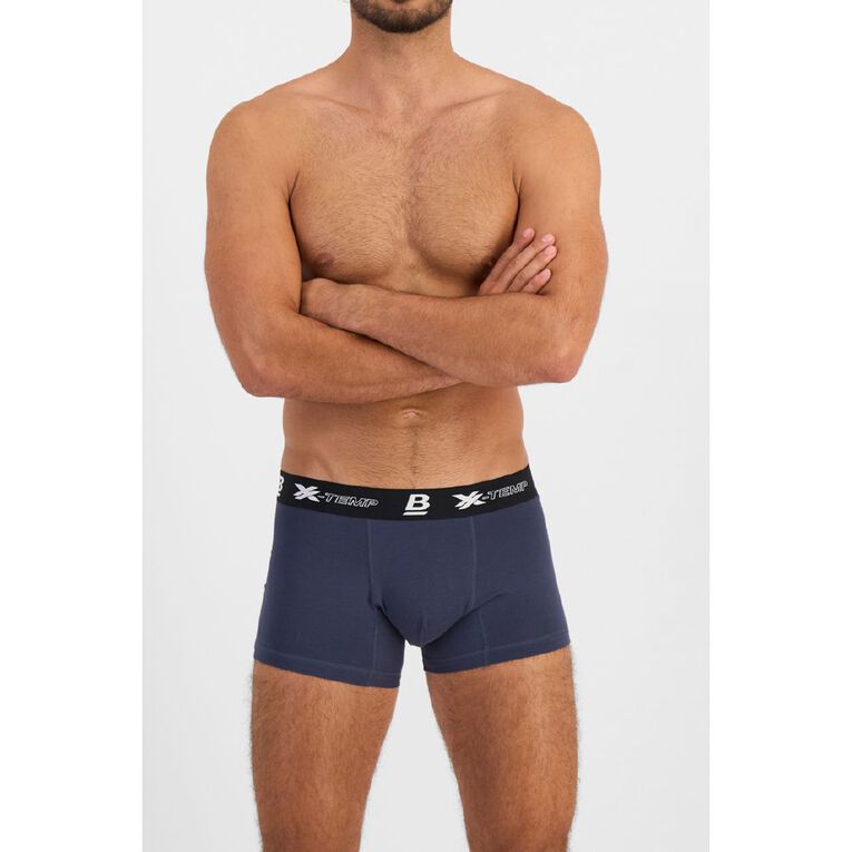 B FOR BONDS Men's X-Temp Trunks, Grey, hi-res