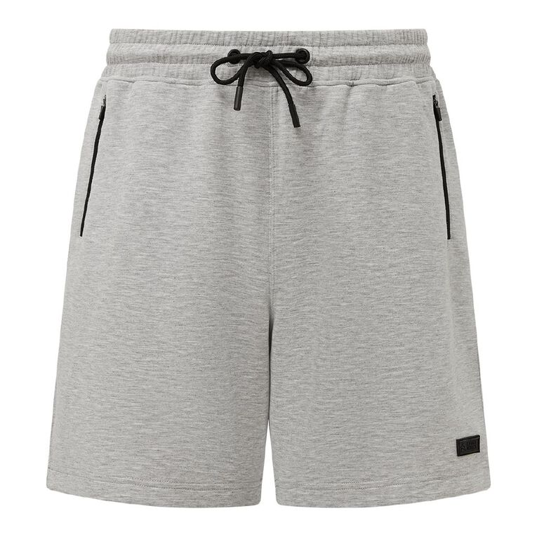 Active Intent Men's Scuba Shorts, Grey Marle, hi-res