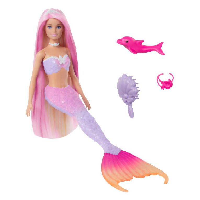 Barbie Feature Colour Change Mermaid Assorted, , hi-res