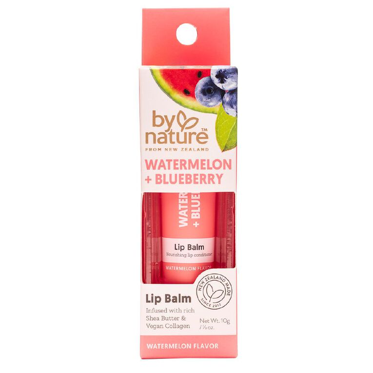 By Nature Watermelon Lip Balm, , hi-res