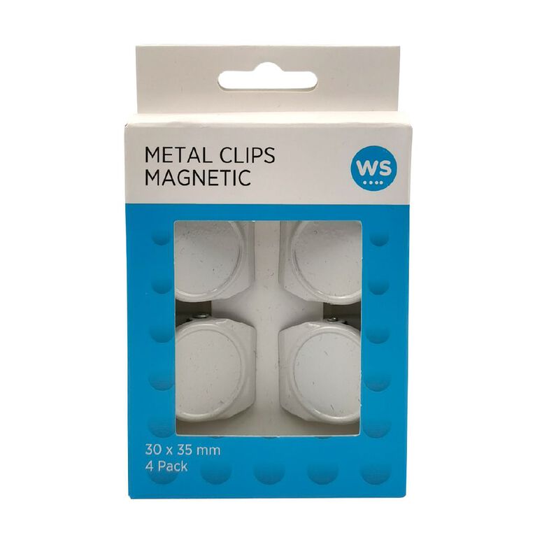 WS Metal Clip Magnetic 4 Pack, , hi-res