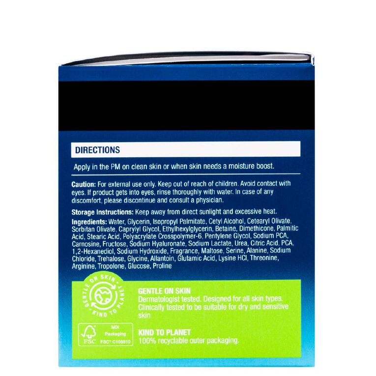 Neutrogena Hydro Boost Hyaluronic Acid Night Cream 50g, , hi-res