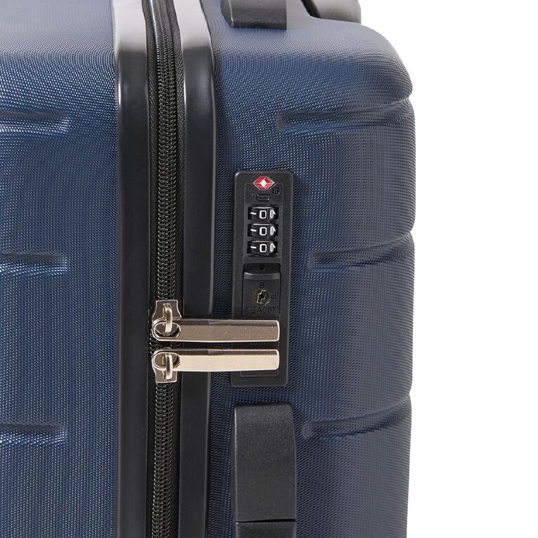 Living & Co 50cm Hard Carry On Suitcase Navy, , hi-res