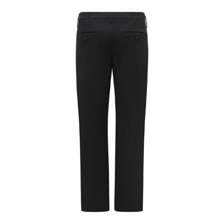 H&H Men's Chino Pants, Black, hi-res