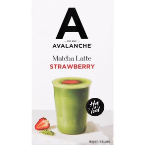avalanche matcha strawberry tea 160 g