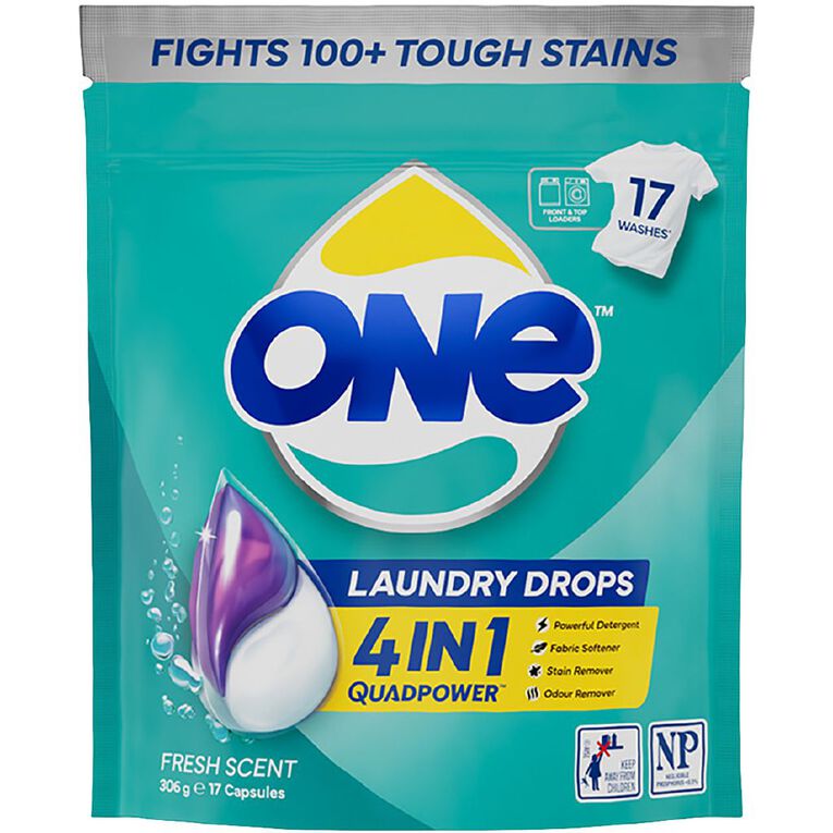 One Laundry Fresh Capsules 17 Pack