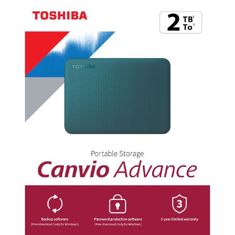 Toshiba Canvio V10 USB 3.0 EX HDD 2TB Green, , hi-res