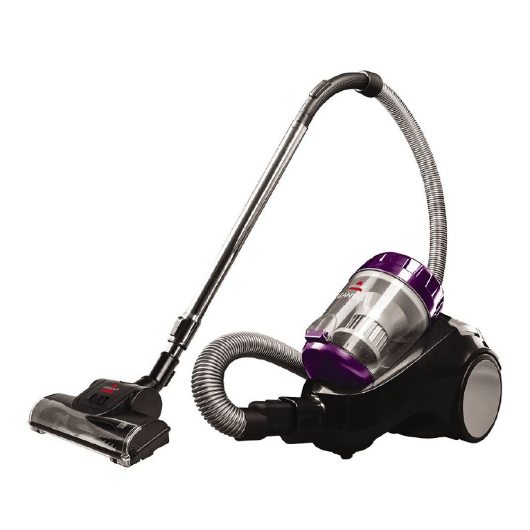 Bissell CleanView Canister Multi-Cyclonic Turbo Vacuum Purple/Black, , hi-res