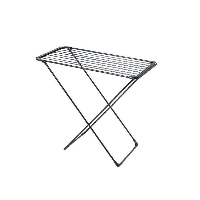 Living & Co Extendable Airer Black, , hi-res