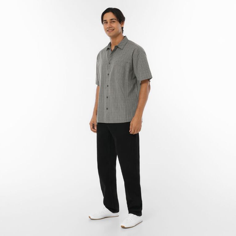 H&H Men's Check Shirt, Green Dark, hi-res