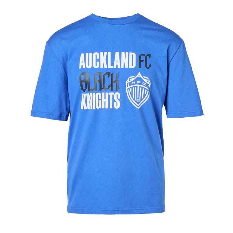 Auckland FC Men's Tee, Blue Mid, hi-res