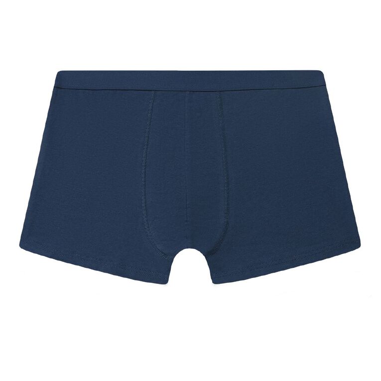 H&H Men's Essential Trunks, Blue Dark, hi-res