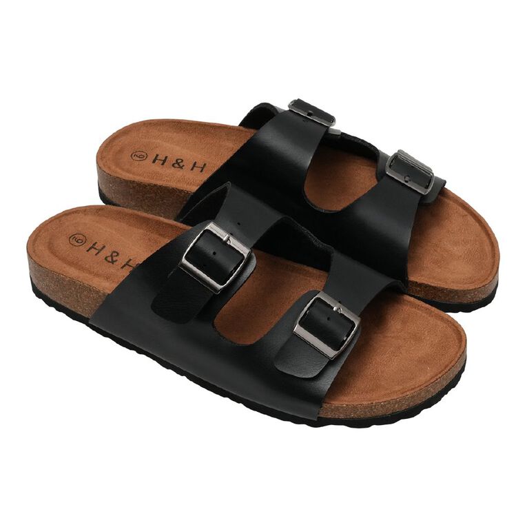 H&H Women's Rachel Sandals, Black, hi-res