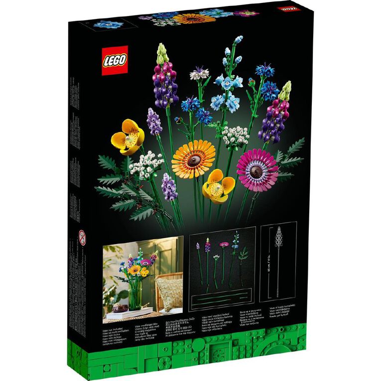LEGO Icons Wild Flower Bouquet 10313, , hi-res
