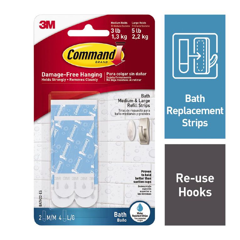 Command Assorted Refill Strips, , hi-res