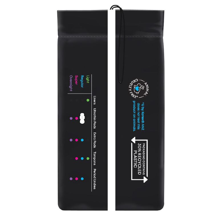 U By Kotex Regular Ultra Thin Wings Pads 14 Pack, , hi-res