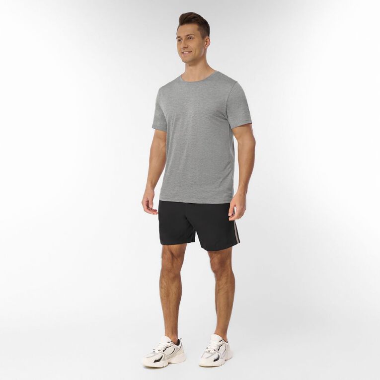 Active Intent Men's Active Cationic Tee, Grey Marle, hi-res