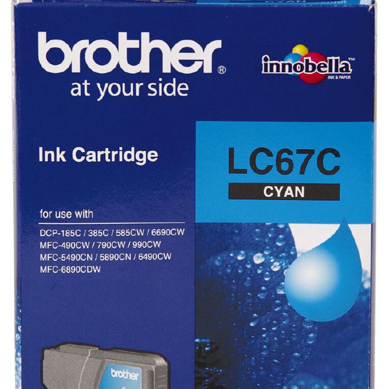 Brother Ink LC67 Cyan (325 Pages), , hi-res