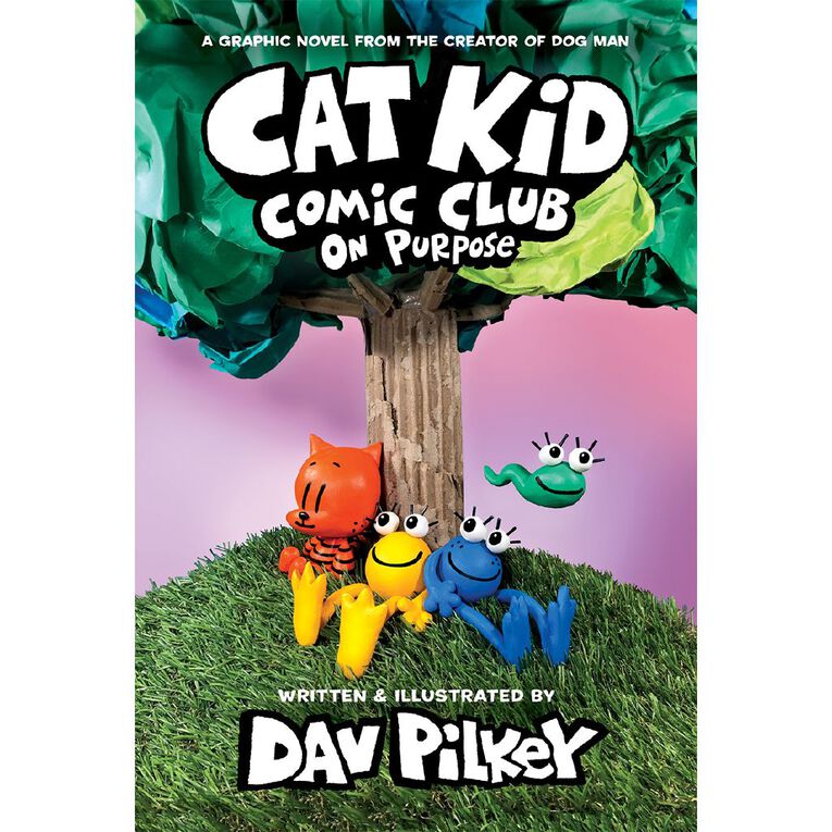 Cat Kid Comic Club #3 On Purpose by Dav Pilkey, , hi-res
