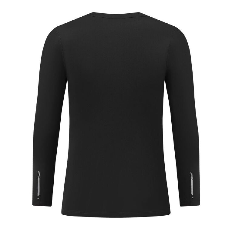 Active Intent Men's Long Sleeve Compression Tee, Black, hi-res